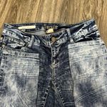 Decree  Super Skinny Blue Moto Jeans Photo 2