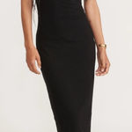 Marine layer  Size Large Lexi Daytime Midi Dress in Black Photo 0