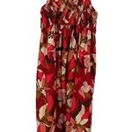A New Day  Spaghetti Strap Smocked Dress - Dark Red Floral - XXL Photo 6