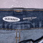 Old Navy  Boyfriend mid rise distressed denim shorts Photo 2