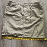 Eddie Bauer Tan Corduroy Skirt Size 8 Photo 8