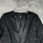 Lane Bryant Blazer Womens 20 Plus Size Black Jacquard Tuxedo Style Casual Party Photo 4