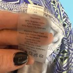 Title Nine  Women's Blue Geometric Print Athletic Skirt Size Skirt Photo 1