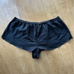 Victoria's Secret Victoria’s Secret Pajama Set, Silky Tank Top & Shorts, Black Animal Print/Lace Photo 12