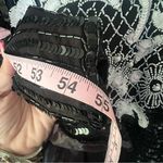 Vintage SWEELO sequins pearl silk maxi dress formal pageant‎ SIZE MEDIUM Black Photo 8