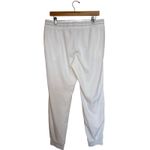 Juicy Couture Velour Jogger Pants Women’s Size L White Soft Tracksuit Lounge Photo 2