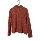 Kathleen Sommers Mohair Wool Blend‎ Spice Orange Cardigan Sweater Small Red Photo 8