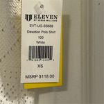 Eleven by Venus Williams Women's XS White Polo Shirt Lightweight Breathable Photo 6