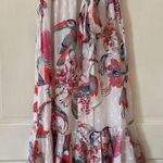 Banjanan Palak Dress Tropical Bird Print XS NEW Birdie Print White Dobby Revolve Photo 10