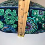 Vera Bradley  Rare Rhapsody Paisley Quilted Shoulder Bag Purse Green Blue Purple Photo 4