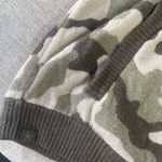 Barefoot Dreams Cozychic Ultra Lite Medium Zip Up Camo Jacket Pockets Bomber Photo 2