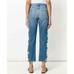 3x1 Higher Ground Distressed Ankle Shredded Boyfriend Jeans Punk Grunge Blue 25 Photo 10