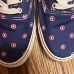 Marvel  Captain America Navy Women's Canvas Shoes like new Photo 3