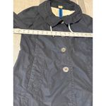 J.Crew  Navy Blue Cotton Waxed Look Utility Jacket Womens Size 6 Photo 2