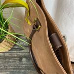 Diane Von Furstenberg  Brown & Tan Suede Large Maxi Tote Bag Handbag Photo 4