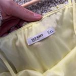 Old Navy Yellow Floral Ruffle Mini Dress Casual Formal Summer Spring XL Photo 1