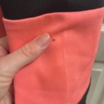 French Atmosphere Black & Pink Color Block Dress Photo 1