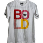 PXG Golf Shirt Extra Small Women White Multi BOLD Graphic Short Sleeve Crew Size XS Photo 0