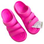 Crocs NWT Mega Crush Triple Strap Sandals Pink Size 6 Retail $70.00 Photo 2