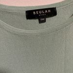 Beulah  Knot T-Shirt Dress Green- One Size Photo 4