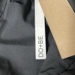 DO+BE NWT  Rose Gold Metallic & Black Ruffled Lined Skirt Photo 3