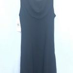 Robbie Bee NWT 12 Little Black Dress Women's Embroidered Floral Elegant Evening Photo 1