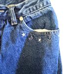 No Boundaries  Y2K Flare Jeans Celestial Sun Moon Embroidery Low Rise Size 5 2000 Photo 3