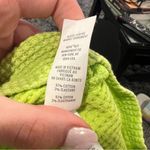 Aerie 🌸NWOT  Neon Green Waffle Knit Tank🌸 Photo 5