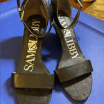 Sam & Libby  black wedge sandals size‎ 8 Photo 0