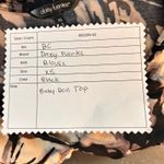 Daisy Fuentes Vintage 90s Tunic Blouse XS Abstract Art To Wear Tie Dye Tie Knot Front Y2k Boho Photo 11