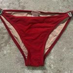 Xhilaration Xhileration Red beaded bikini bottom Photo 0