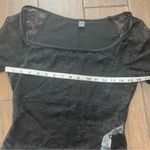 SheIn Sexy Black Lace Bodysuit size Medium New without Tags Photo 4