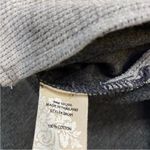 Soft Surroundings  Sydney Shirt Medium Gray Waffle Tab Sleeves Cotton 2AU91 Photo 5