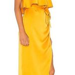 Lovers + Friends Violet Midi in Marigold XS Photo 4