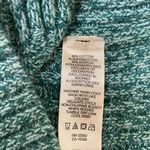 DKNY 1/4 Zipper Hoodie Sweater. Size Small. Green Photo 7