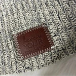 Love Your Melon Marbled Gray Winter Beanie Hat Womens Snow Hat One Size Photo 2