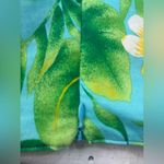Pappagallo 16 Aloha Hawaii Print Matching Shorts Skort in Green n Turquoise Photo 6
