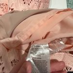 Stylestalker  Elora Light Pink Lace‎ Long Sleeve Open Back Mini Dress Size M Photo 6