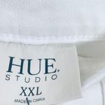 Hue studio pants denim white size xxl new Photo 7