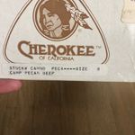 Cherokee Women's vintage slingback Tan Wedge Sandals size 8 Photo 6