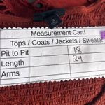 Torrid Y2K Top 3X Rust Burnt Sienna Photo 5