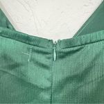 Showpo Forest Green Slip Mini Dress Womens 4 Satin Bridesmaid Faux Wrap Strappy Photo 10