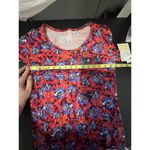 LuLaRoe Classic T Shirt XXS Fuchsia Floral Top Tunic Stretchy Buttery Soft NWT Photo 4