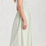 Madewell NWT  Strapless Light Green Dress Photo 2