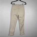 Capulet Urban Outfitters Womens Nat Ruffle Hem Skinny Jeans Cream Size S Photo 6