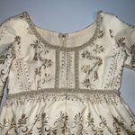 Rare Vintage 1960s/70s Victorian/Medieval Wedding Gown & Cathedral Length Veil! Size 12 Photo 13