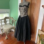 Gunne Sax Vntg  Lace Corset Style Sweetheart Strapless Gown Vntg 11/Current 6❤️ Photo 3