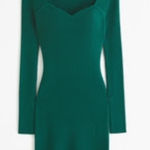 Abercrombie & Fitch Abercrombie Long Sleeve Sweatheart Sweater Dress Photo 0