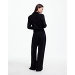 Madewell $198 Tie-Waist Straight-Leg Jumpsuit Black Size 10 NT362 NWT Photo 2