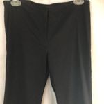 Cache Stretch Black Pant Flat Front Lace Bottom No Waistband Size 4/6 $118 Photo 2